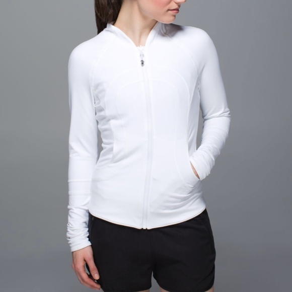 Lululemon White "Find Your Bliss" Jacket - Picture 4 of 6
